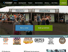 Tablet Screenshot of entertainmentlockers.com